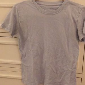 Light blue brandy Melville shirt